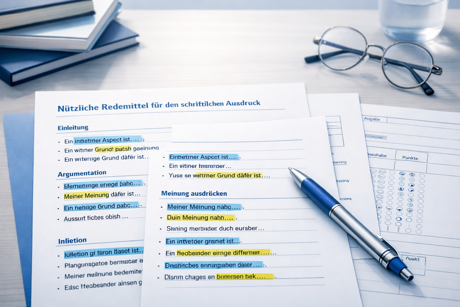 TELC B2 Writing Phrases PDF 2026: The 100 Most Important Sentences for Higher Scores