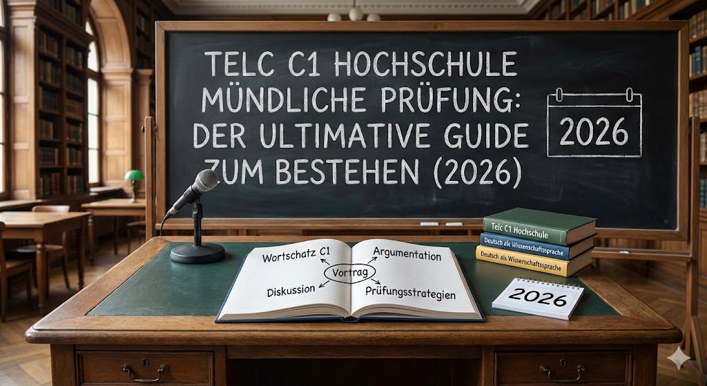 Telc C1 Hochschule Speaking: The Ultimate "Pass-Guaranteed" Guide (2026)
