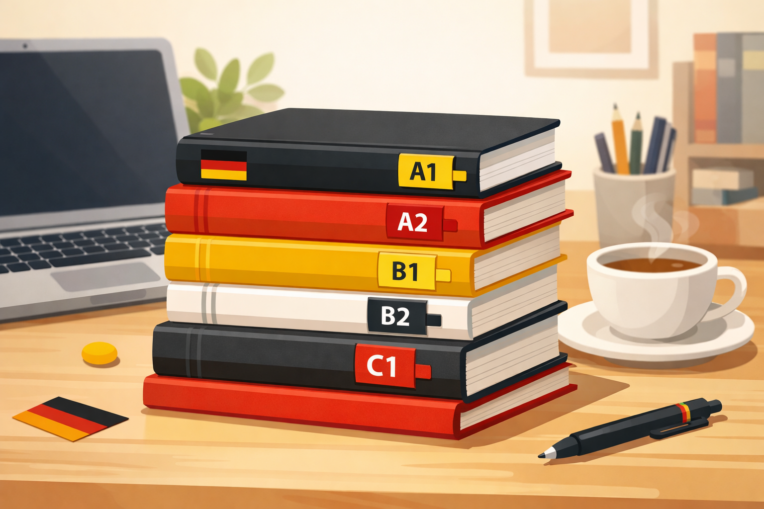 Best German Exam Books 2026: Complete Guide for telc & Goethe Exams (A1-C1)